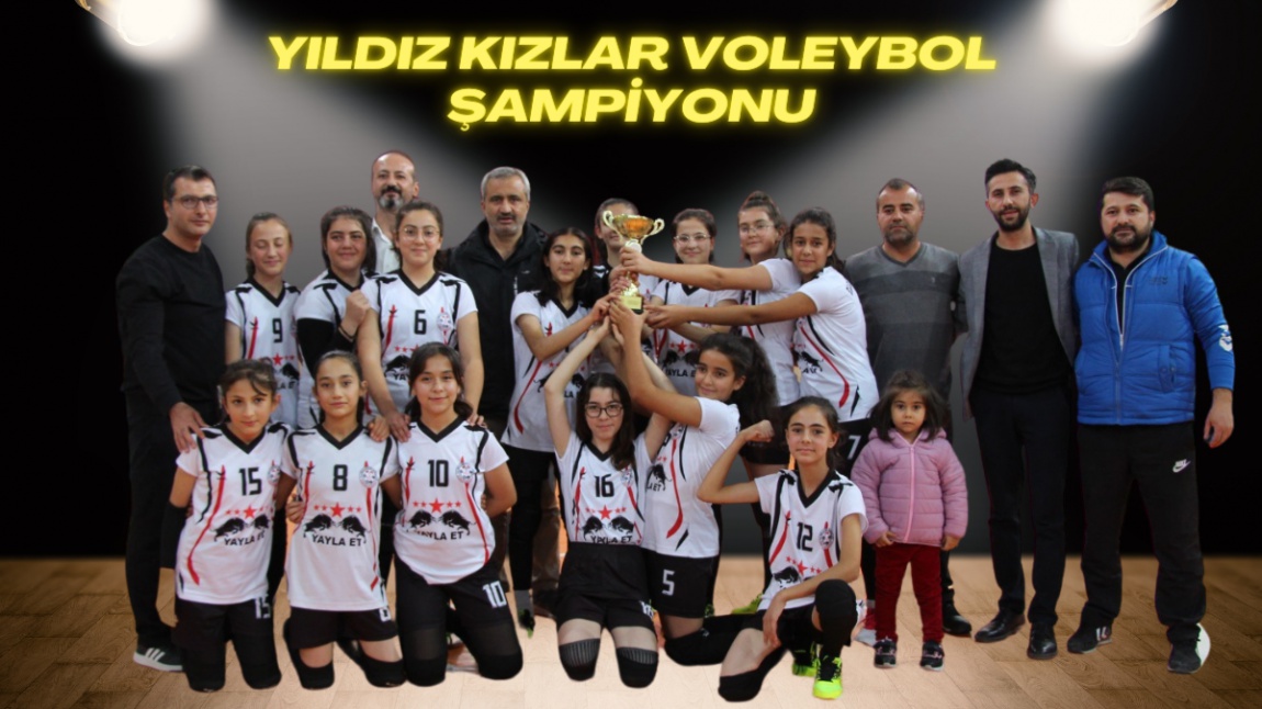 2022-2023 Okul Sporları Voleybol Yıldız Kızlar İlçe Şampiyonu, Elbistan Ortaokulu!